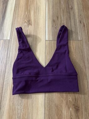 lululemon Align V-Neck Bra
Light Support, A/B Cup  purple size 2